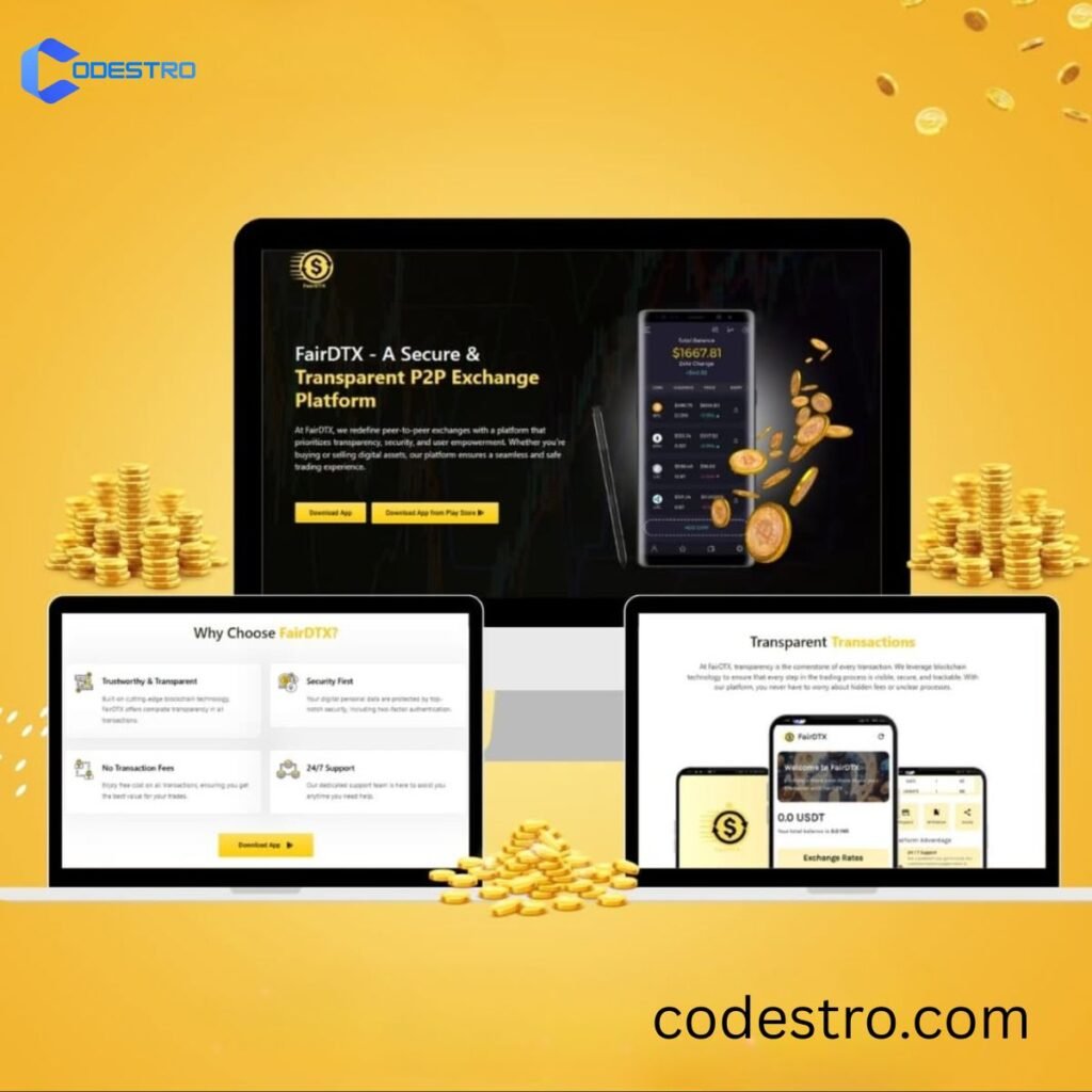 Figma Web Design for Crypto