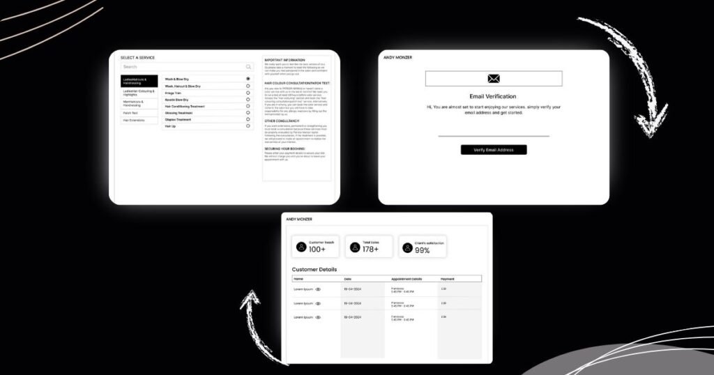 Custom Salon CRM Development