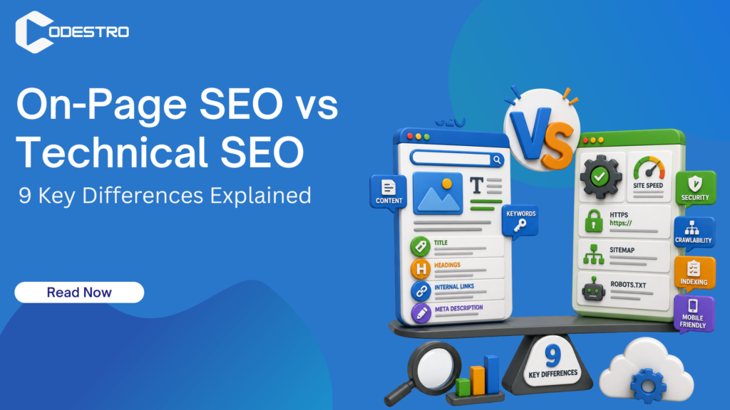 On-Page SEO vs Technical SEO